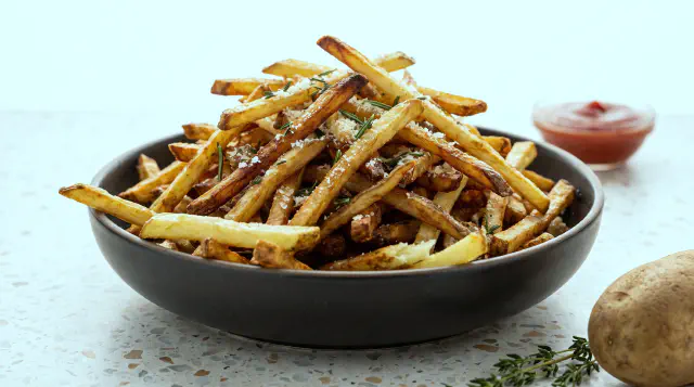 Pommes frites i airfryer