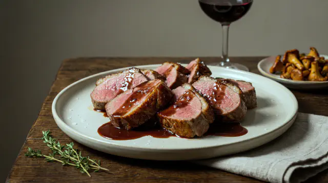 Rådyrryg sous vide