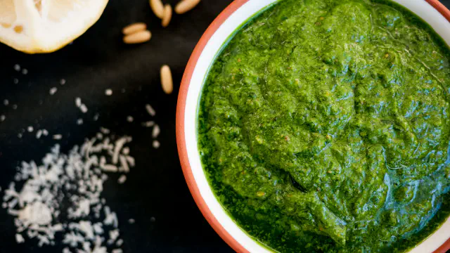 Ramsløgpesto - pesto af ramsløg - Berlin Wannsee - kvalilog_1