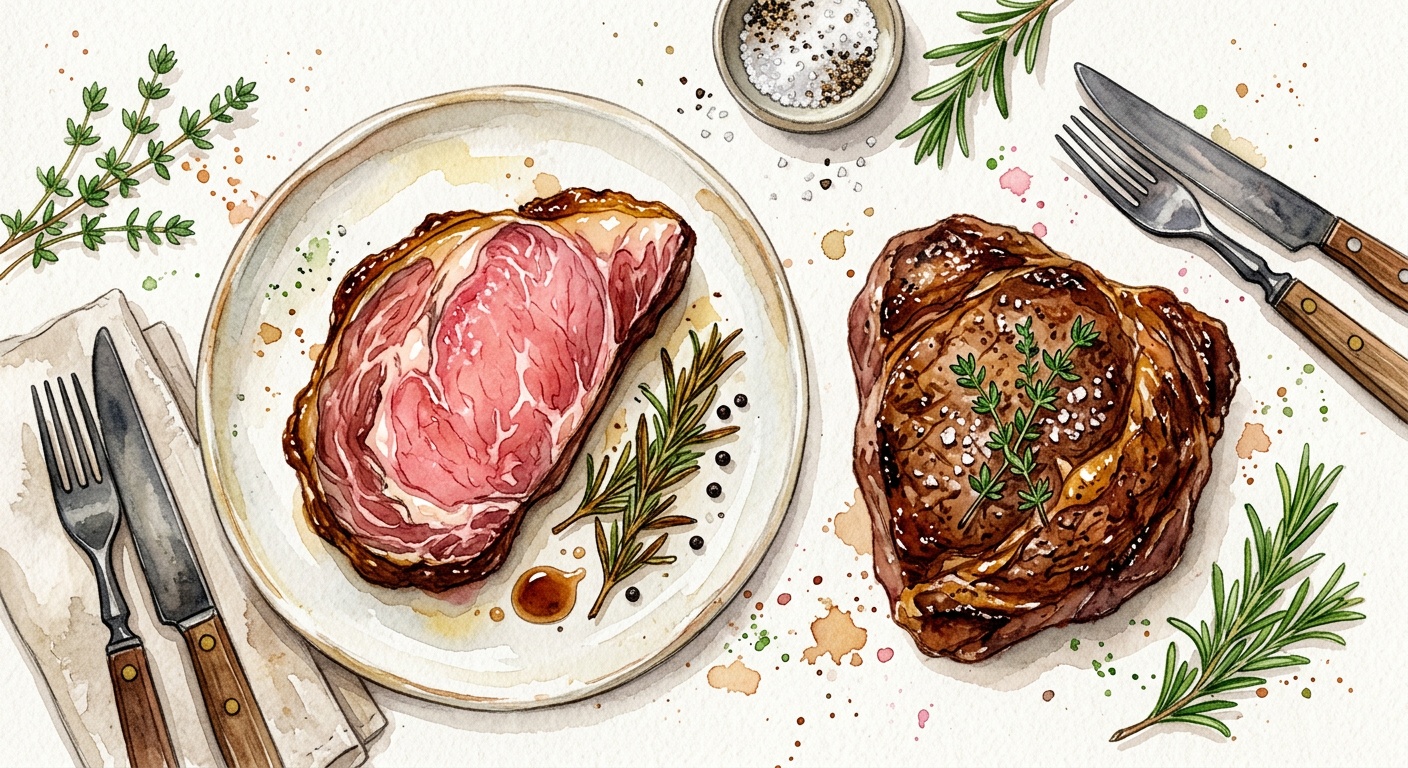 Rosastegt Marmoreret Oksefillet