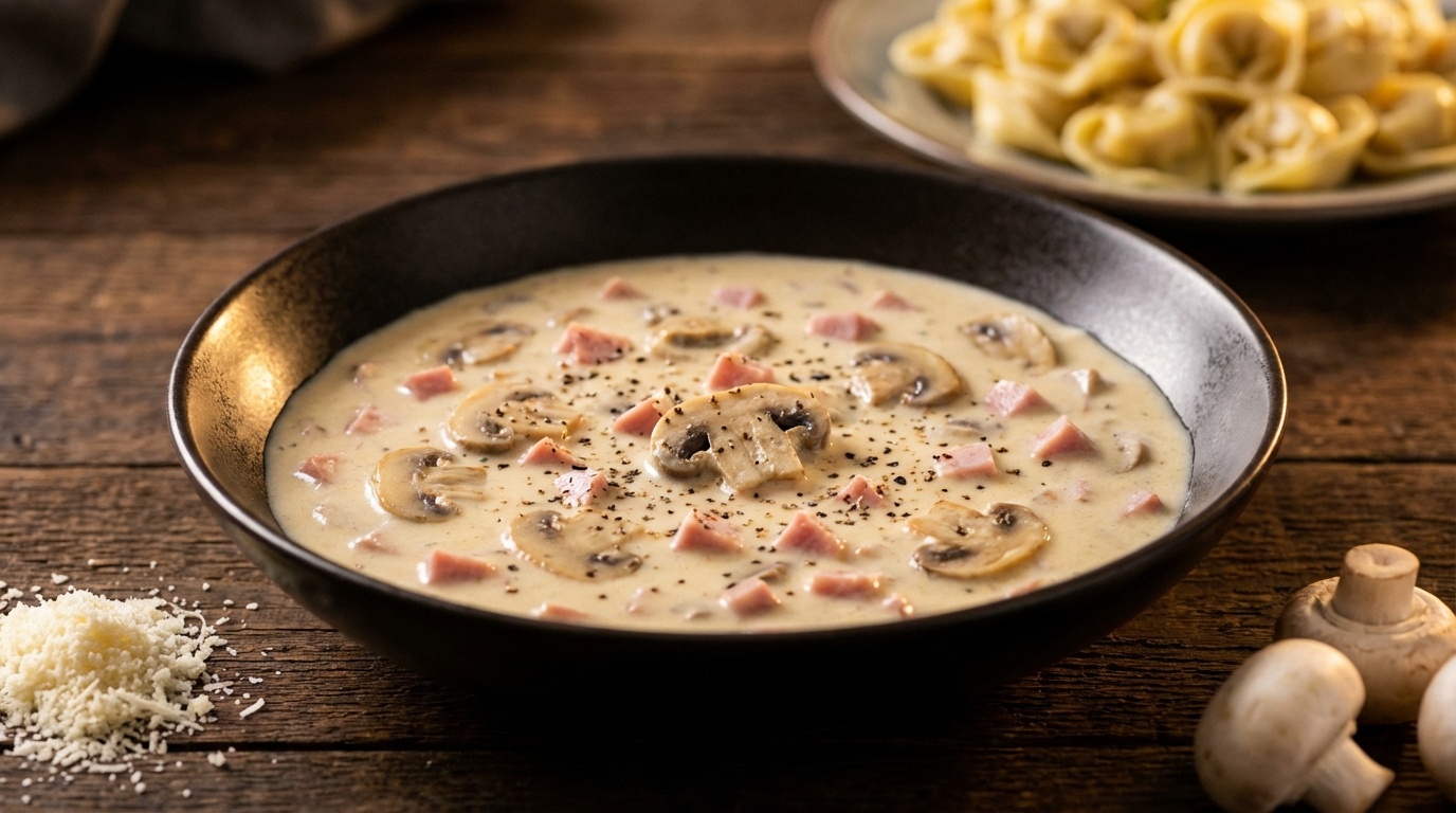 Salsa Caruso (Uruguayansk Creme- og Skinke-sauce)