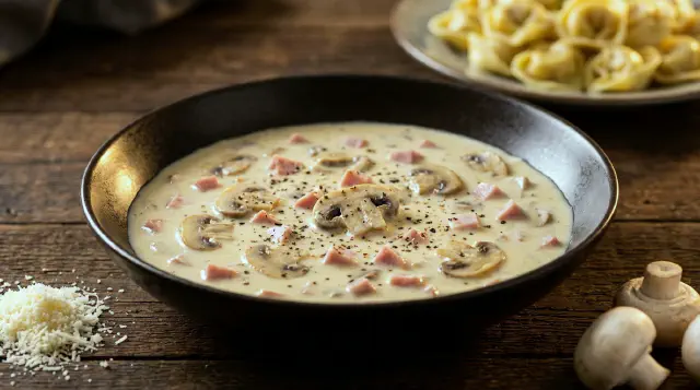 Salsa Caruso (Uruguayansk Creme- og Skinke-sauce)