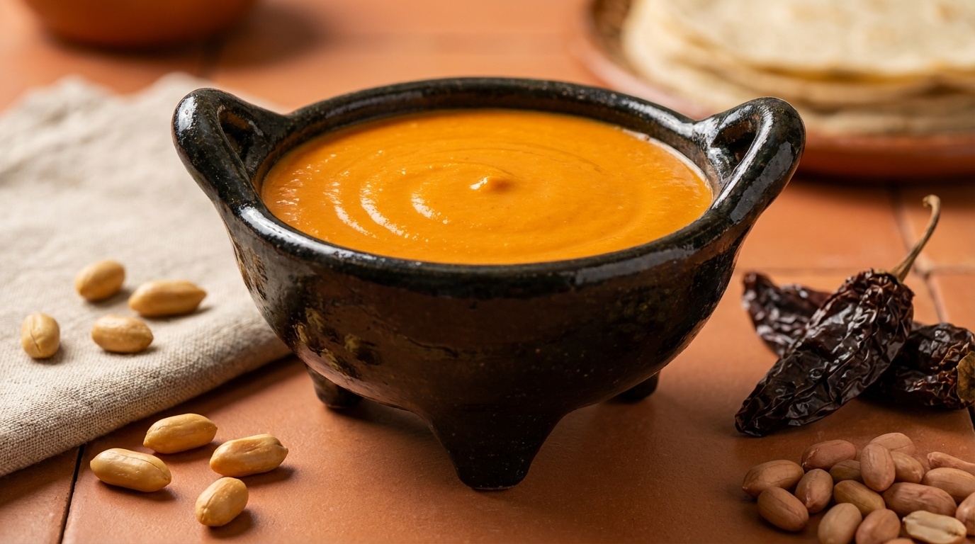 Salsa de Cacahuate med Tomat