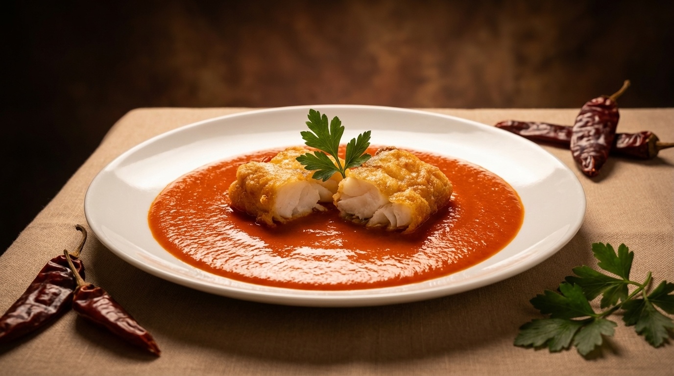 Salsa Vizcaína (Baskisk Choricero-Pebersovs)