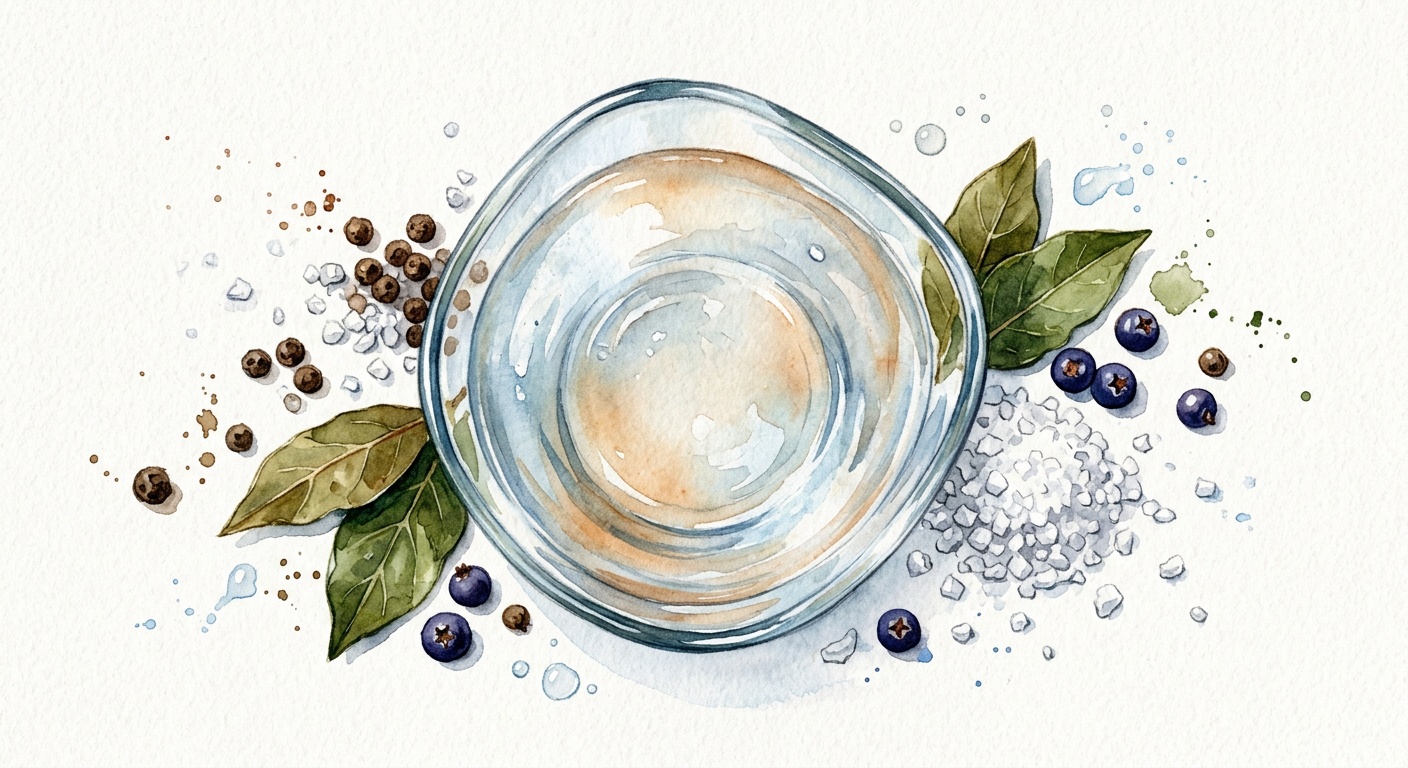 Saltlage til sprængning af kød