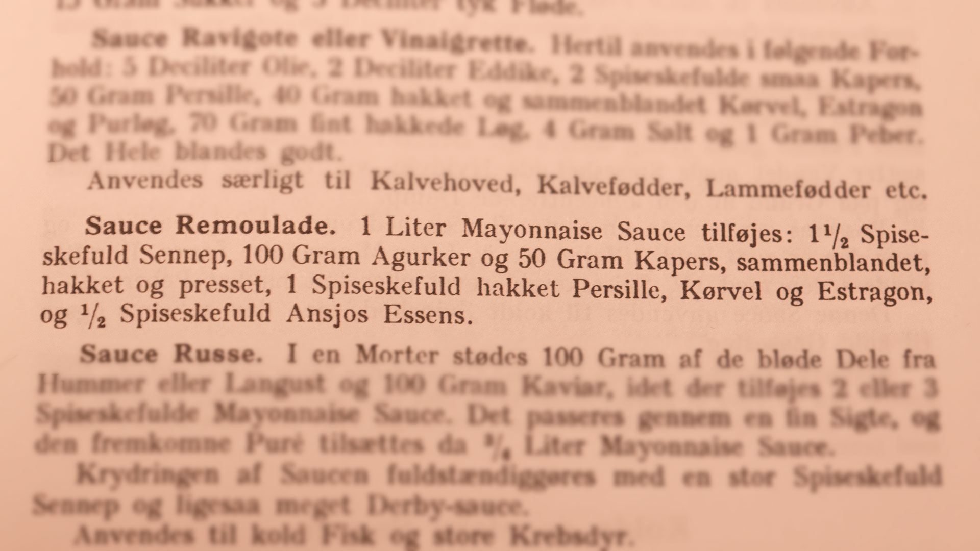 Sauce Remoulade - En kold bearnaise af Escoffier