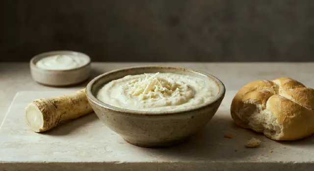 Semmelkren (Brød-peberrodsauce)
