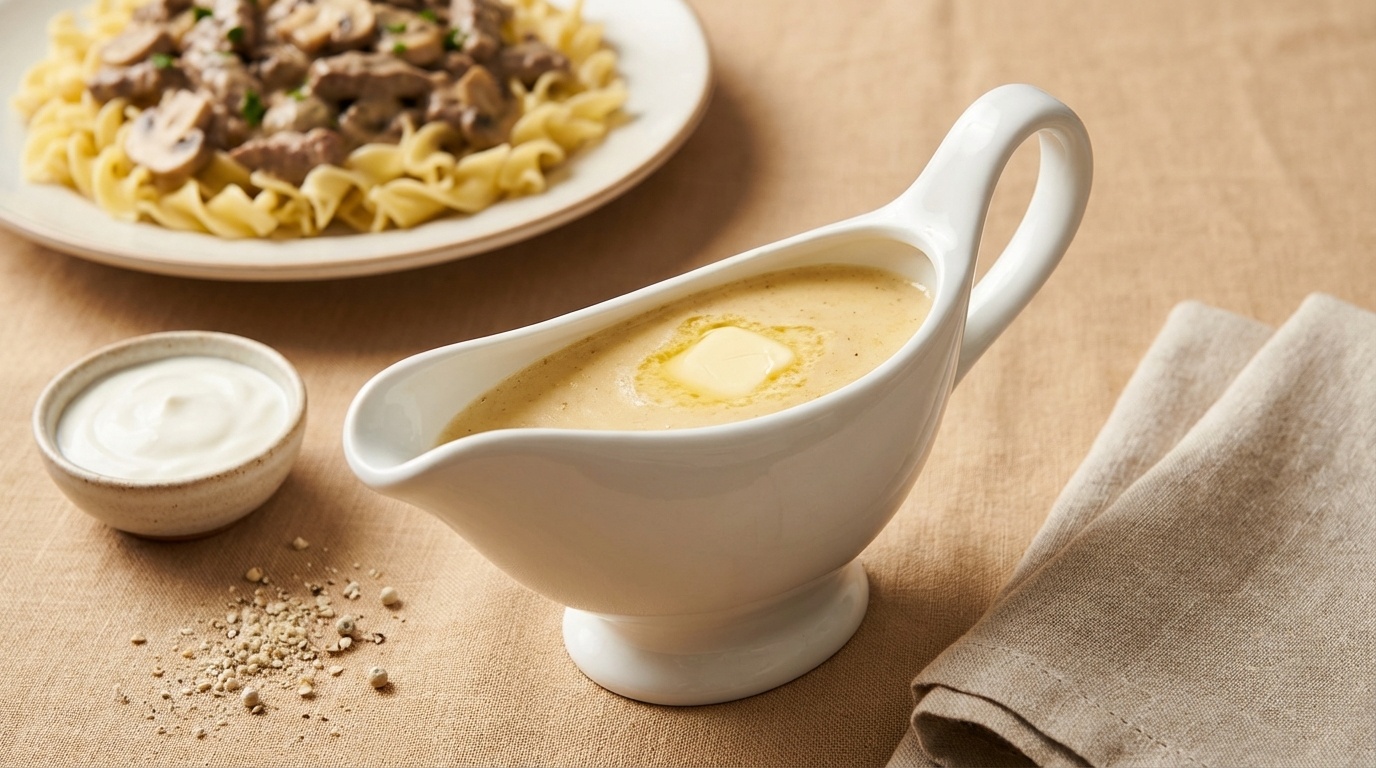 Smetannyj Sous (Basis-Smetanasauce)