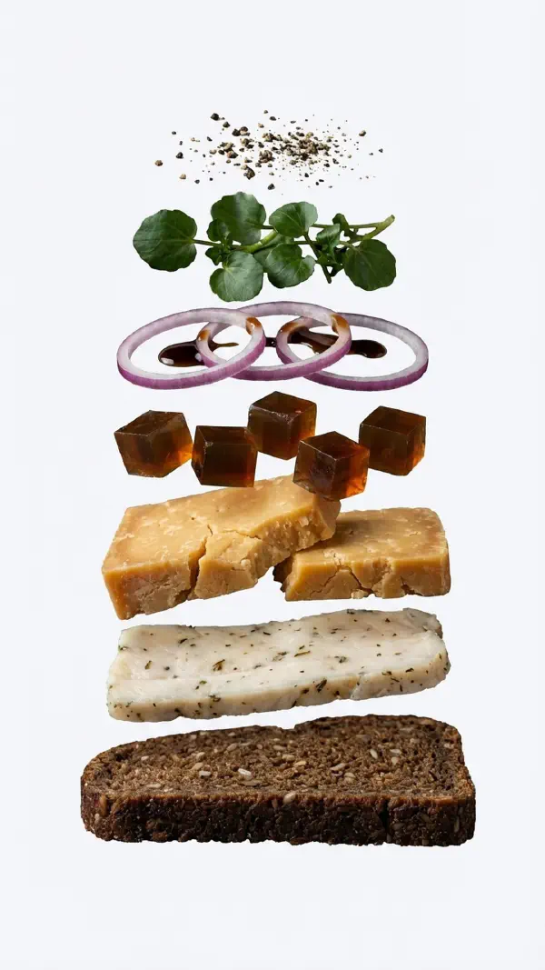 Opbygning af gammel ole med krydderfedt og rom © kvalimad.dk