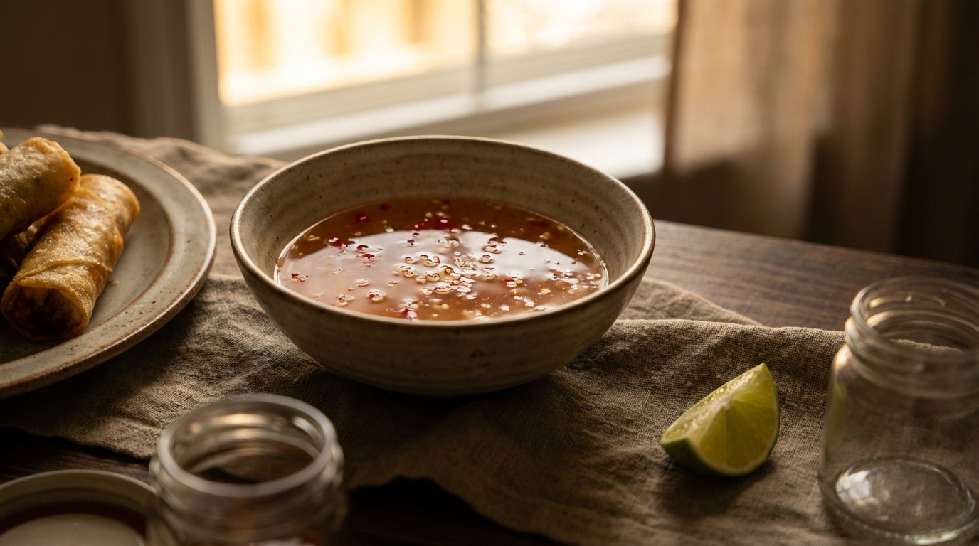 Sød og sur sauce (Sốt chua ngọt)