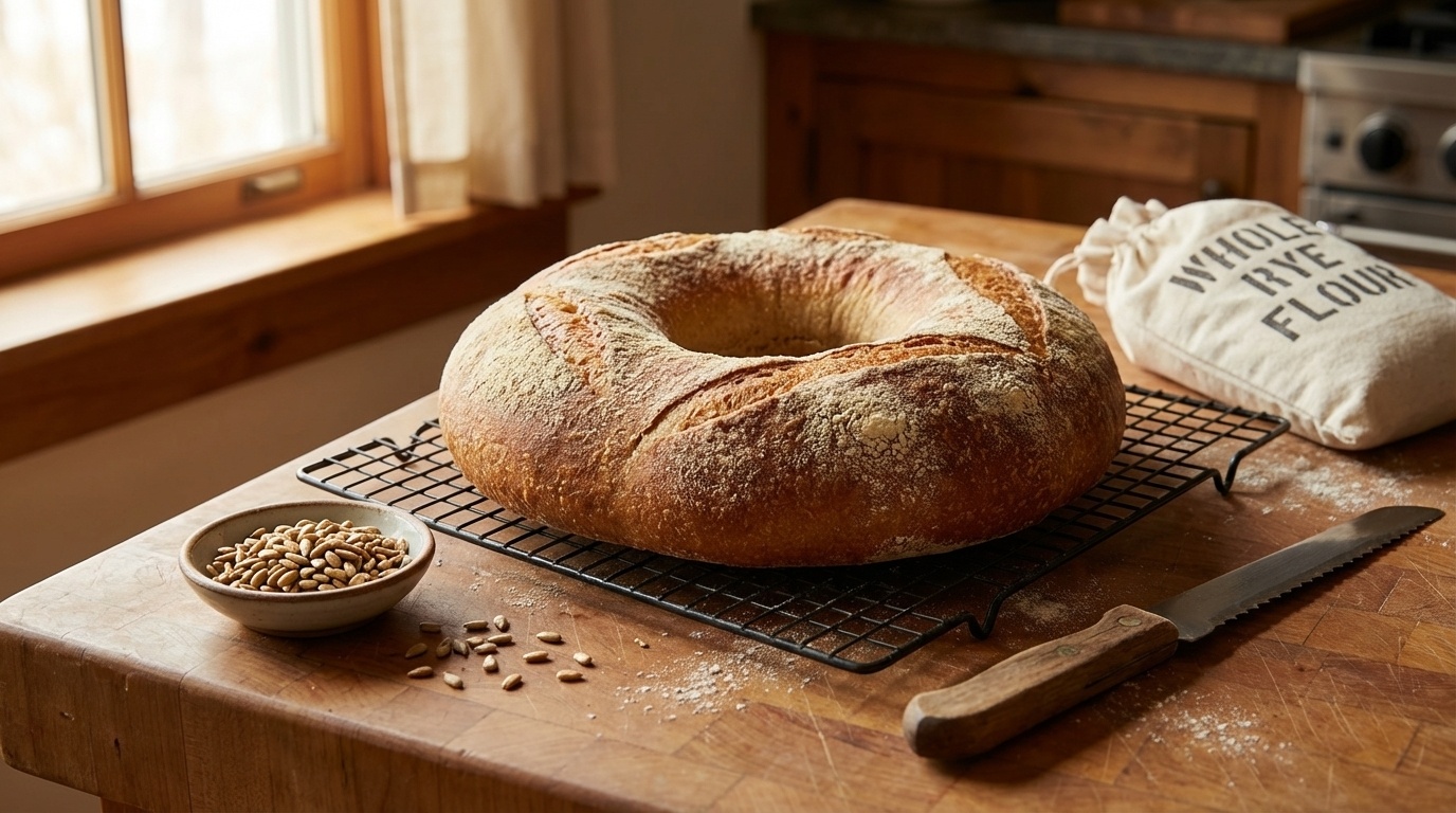 Solsikkefrø-rugbrød