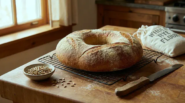 Solsikkefrø-rugbrød