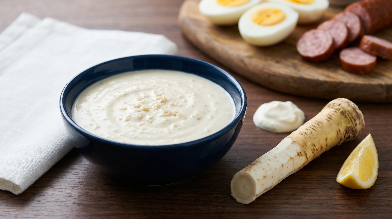 Sos Chrzanowy (Polsk Peberrodssauce)