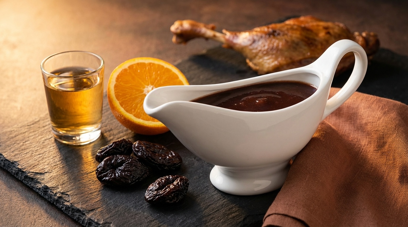 Sos Sliwkowy (Polsk Blommesauce)