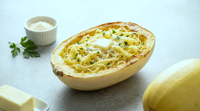 Spaghettisquash i airfryer