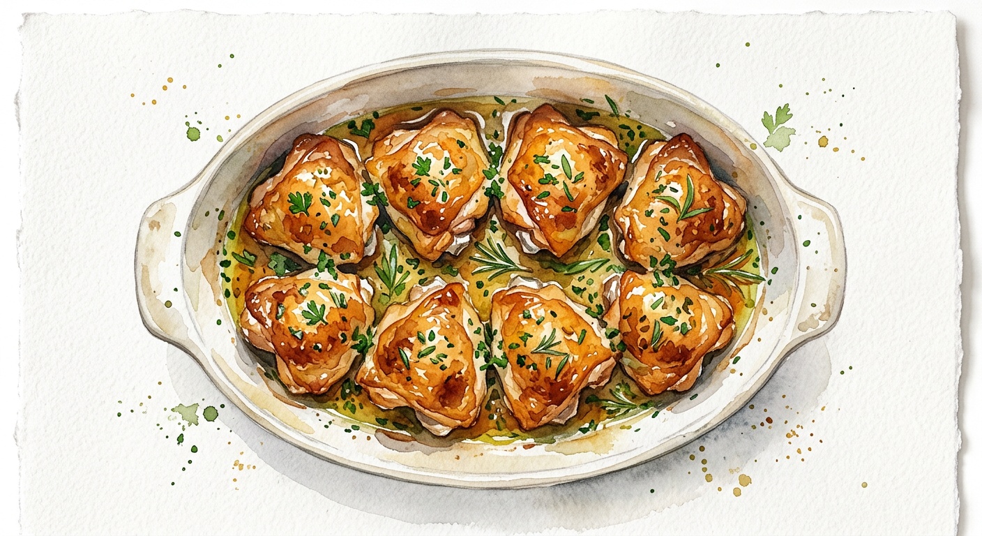 Sprød kylling i fad