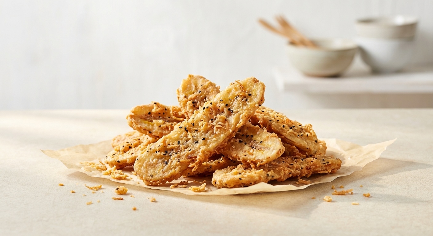 Stegte bananer (Gluay Kaek)