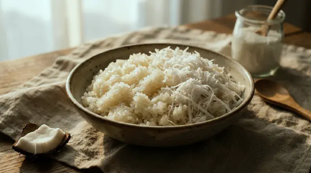 Sticky rice / Kokos-sticky rice (Xôi nếp / Xôi nếp dừa)