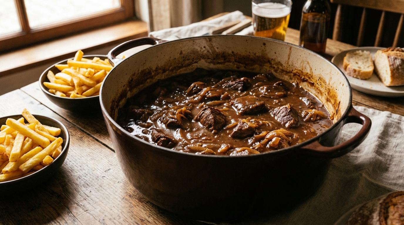 Stoofvleessaus (Flamsk Oksegryde)