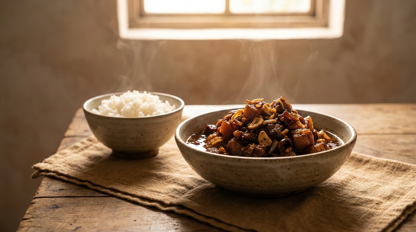 Svinebrystsauce (Sốt thịt ba rọi)