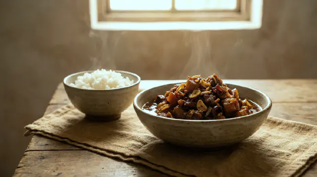 Svinebrystsauce (Sốt thịt ba rọi)