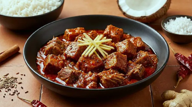 Svinekød vindaloo
