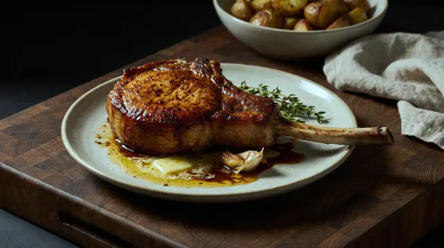 Svinekoteletter sous vide