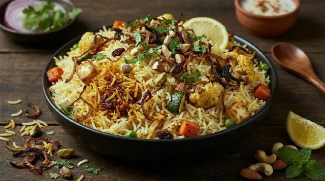 Vegetarisk biriyani