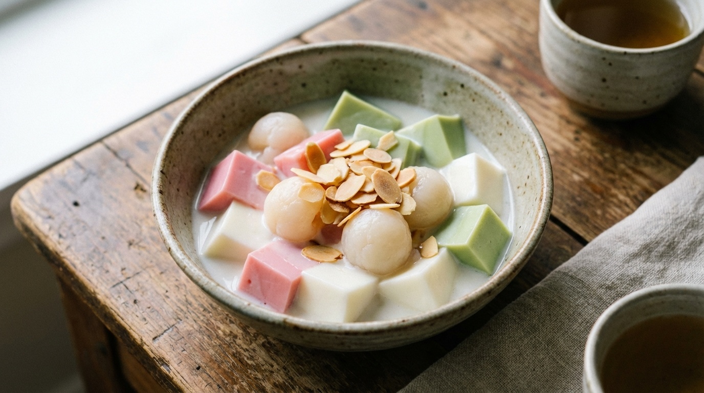 Vietnamesisk Mælkegelé Dessert (Thạch Sữa)