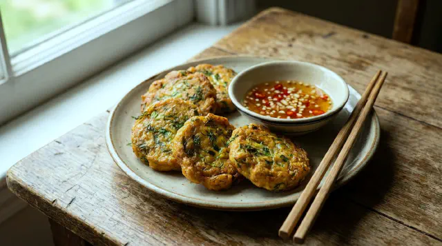 Vietnamesiske Fiskefrikadeller (Chả Cá)