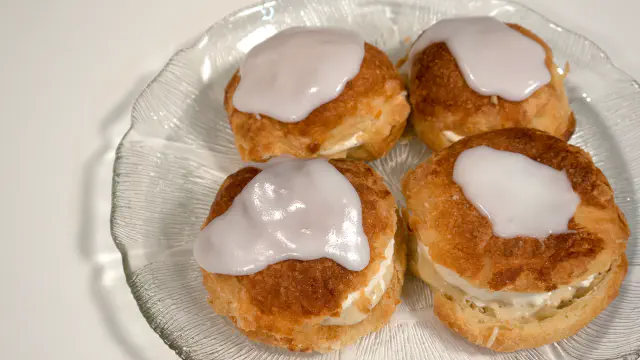 Wienerbrød fastelavnsboller - cremeboller