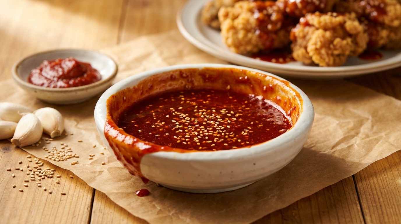 Yangnyeom Sauce (Koreansk Stegte Kylling-Sauce)