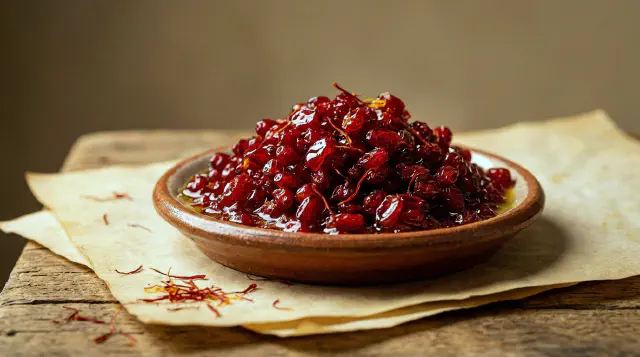 Zereshk (persisk berberis-topping)